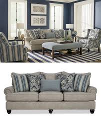 This Sofa Brings Comfort And Traditional Design To Your Living Room The Sofa Features Three Welted Rustic Living Room Furniture Living Room Designs Furniture