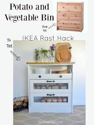Potato Bin Ikea Hack Ikea Rast Hack Furniture Hacks Ikea Rast