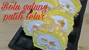Bahan dasar dari pembuatan bolu sendiri adalah tepung, gula, dan juga telur. Bolu Gulung Putih Telur Tepung Custard Youtube