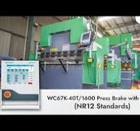 WC67K-40T1600 NC Hydraulic Press Brake with E300P for ...