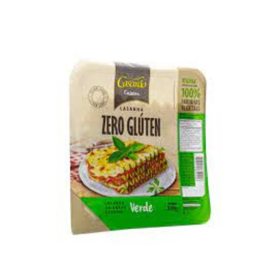 Massa Lasanha Zero Glúten Verde 300g Casarão — Casarão Sem Glúten