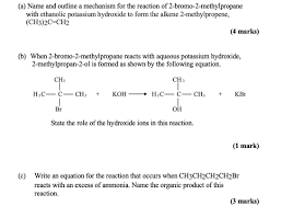 The chemical formula of potassium ethoxide is c 2 h 5 ok. A Name And Outline A Mechanism For The Reaction Of Chegg Com