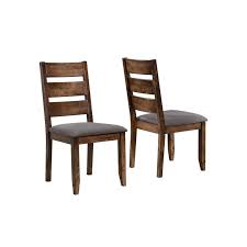 Earn $29.90 (10%) back in rewards 1 on this item with a pottery barn credit card. Coaster Alston Ladder Back Dining Chair In Knotty Nutmeg And Gray Walmart Canada