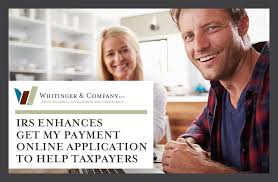 Irs get my payment | usa video & news. Irs Enhances Get My Payment Online Application To Help Taxpayers Whitinger Company