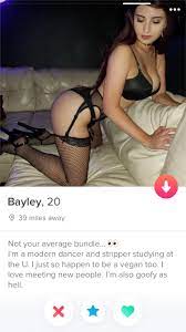 Please tell us where you read or heard it (including the quote, if possible). She Ll Strip Tease For You But Just Know At The End Of The Night She Won T Want The Meat Tinder