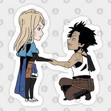 Blackclover black_clover blackcloverfanart charlotteroselei charlotte yamisukehiro roselei blackclovermangacoloring yami_sukehiro charlottexyami. Black Clover Yami X Charlotte Black Clover Autocollant Teepublic Fr