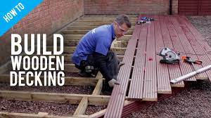 At this point, you're ready to put the finishing touches on your capped polymer or capped composite deck. How To Build Lay Timber Decking Youtube