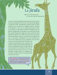 Espanol libro de lectura 5to grado 2015 2016 librossep, author: La Jirafa Espanol Lecturas Sexto Grado Apoyo Primaria