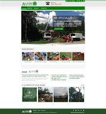 Website We Recently Finished For Alpine Tree Service Webdesign Responsivedesign Mobilewebsite Tree Service Tree Care Land Clearing