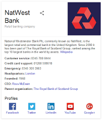 Natwest was established in 1968 via the merger of national provincial bank and westminster bank. How To Find The Iban Number For Natwest Bank
