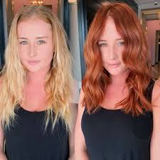 Getting from red hair to blonde or platinum can take some work, but with patience you can do it at home. What Is The Best Hair Color For Freckles Hair Adviser