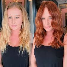 Go for warm, golden blonde shades or warm and intense reds. What Is The Best Hair Color For Freckles Hair Adviser