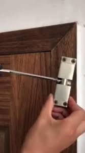 auto mounted spring door closer stainless steel adjust surface self closing door video doors diy projects plans home gadgets