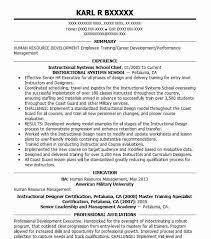 instructional systems specialist resume
