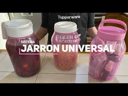 Amazon com tupperware replacement country blue sunburst round. Tupperware Jarron Universal Para Infusiones Youtube