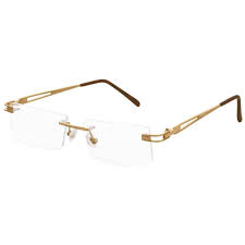 Honey tortoise browline half frame eyeglasses with gold underwire. Gold Eye Frames Pure Gold Eyeglasses Frames 18 Carat Gold Optical Frame