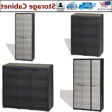 Check spelling or type a new query. Outdoor Storage Cabinet Plastic Black Grey Lockable