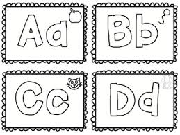 This kids coloring video is also visually bright and stimulating for babies and toddlers that can't draw this picture yet! Alphabet Coloring Flash Cards Freebie By Drrichardson Tpt