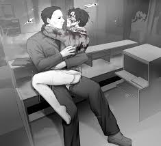 Post 2778896: crossover Dead_by_Daylight Halloween Jake_Park Michael_Myers  The_Shape