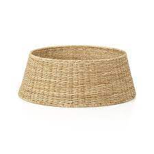 Shop Abaca Woven Tree Collar A Modern Alternative To The Tree Skirt Our Tree Collar Neatl Tree Collar Traditional Christmas Decorations Tree Collar Christmas