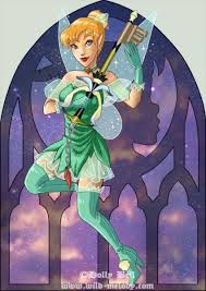 Keyblade Mistress Tinkerbell Disney Art Alternative Disney Princesses Disney Kingdom Hearts