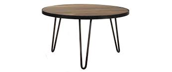Trouvez table ronde dans acheter et vendre | achetez et vendez des articles localement à grand montréal. Table Basse Ronde Design Industriel 80x45cm Atelier Miliboo