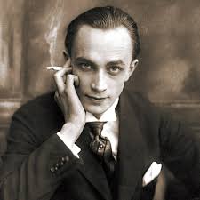 Actor Conrad Veidt in a portrait shot as Cesare the Somnambulist in the  1920 film "The Cabinet of Dr. Caligari" by Robert Wiene.