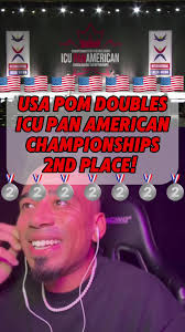 Taking it back to #TeamUSA in the Pom Doubles division