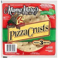 mama mary s original pizza crusts 3 ct pack walmart com pizza crust gourmet pizza mama mary s pizza crust