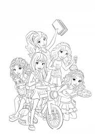 Ausmalbilder Lego Friends Ideen
