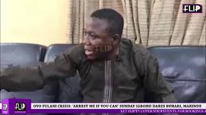 The punch learnt that some youths have gathered in the area waiting for the arrival of the yoruba activist, sunday adeyemo, popularly known as sunday igboho. Sdhufxdl9oa9dm