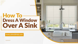 It's where you start every morning with a fresh cup of coffee, where you cook if you have a bright, sunny kitchen with plenty of natural light, consider installing faux wood blinds. How To Dress A Window Over A Sink