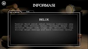Biasanya, alat musik ini digunakan untuk pemberitahuan adanya musibah jambi. Beluk Banten For Android Apk Download