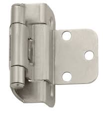 Amerock Bp7565g10 Self Closing Partial Wrap Inset Hinge Satin Nickel 3 8 Inch Amerock 5 05 Pair I Need 22 Pair Inset Hinges Amerock Hinges