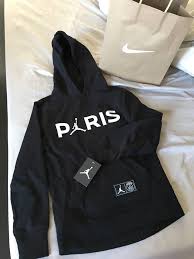 Psg X Jordan Paris Saint Germain Hoodie Kids Size Small Kids Hoodie Versace Tracksuit Paris Saint Germain