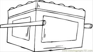 Many times in the past the ark had been used in the defeat of israel's enemies: Ark Of The Covenant Coloring Page For Kids Free Religions Printable Coloring Pages Online For Kids Coloringpages101 Com Coloring Pages For Kids