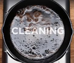 How To Properly Season And Clean Your Cast Iron Skillet Cast Iron Cleaning Cleaning Cast Iron Skillet Cast Iron Recipes