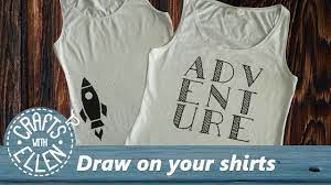 Well, first of all, it's incredibly cheap. How To Draw Designs On Your Shirts Diy Tutorial Youtube