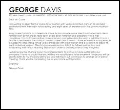 This cover letter example is specifically designed for firefighter positions in 2021. Voice Actor Cover Letter Sample Cover Letter Templates Examples
