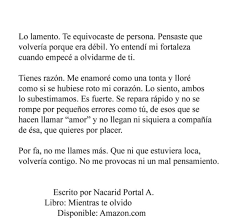 Mientras te olvido nacarid gratis pdf. Las Mejores 17 Ideas De Mientras Te Olvido Libro Mientras Te Olvido Frases Bonitas Frases Sentimentales