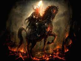 Apocalypse Rider Computer Wallpapers Desktop Backgrounds 1600x1200 Id 125286 Fantasy Demon Fantasy Art Dark Warrior