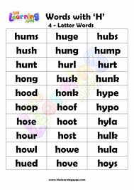 The arabic alphabet does not show stress placement, but in transliteration it is indicated by the use of acute accent diactric: Download Free Printable 4 Letter Word Starting With H 4