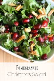 Pomegranate Christmas Salad With Pink Poppyseed Dressing Making Life Blissful Delicious Healthy Recipes Christmas Salads Salad