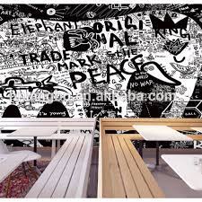Maybe you would like to learn more about one of these? Retro Hitam Grafiti Putih 3d Kartun Huruf Wallpaper Dekorasi Bar Cafe Toko Pakaian Wallpaper Mural Buy Kartun Wallpaper Graffiti Wallpaper Mural Hitam Putih Product On Alibaba Com