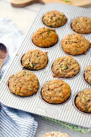 Healthy Zucchini Muffins Made With Olive Oil And Whole Grains Recipe Zucchini Muffins Healthy Zucchini Muffins Healthy Muffin Recipes