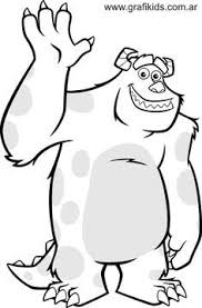 Now draw 2 rectangles for sulley's feet. Imagen Relacionada Monsters Ink Sully Monsters Inc Disney Coloring Pages