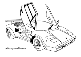 Cars With Door Open Coloring Pages For Kids Wc Printable Cars Coloring Pages For Kids Race Car Coloring Pages Cars Coloring Pages Sports Coloring Pages