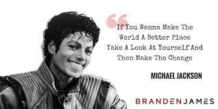 Make a little space to make a better place. Branden James On Twitter If You Wanna Make The World A Better Place Michaeljackson Lyrics Ourmusic Https T Co Lechnyl8no