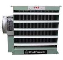 RUFFNECK FX Series 85,300 BTU Explosion-Proof Forced Air Space Heater c/w Thermostat, Electric, 25kW, 480-Volt, 3 Phase FX6-480360-250-T - The Home ...
