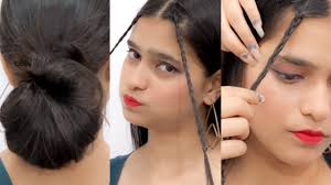 Facebook.com/pages/womenbeauty1/369029276535217 my channel with drawings. Simple Office Hairstyles For Girls Easy Hairstyles For Medium Length Hair To Do At Home Youtube